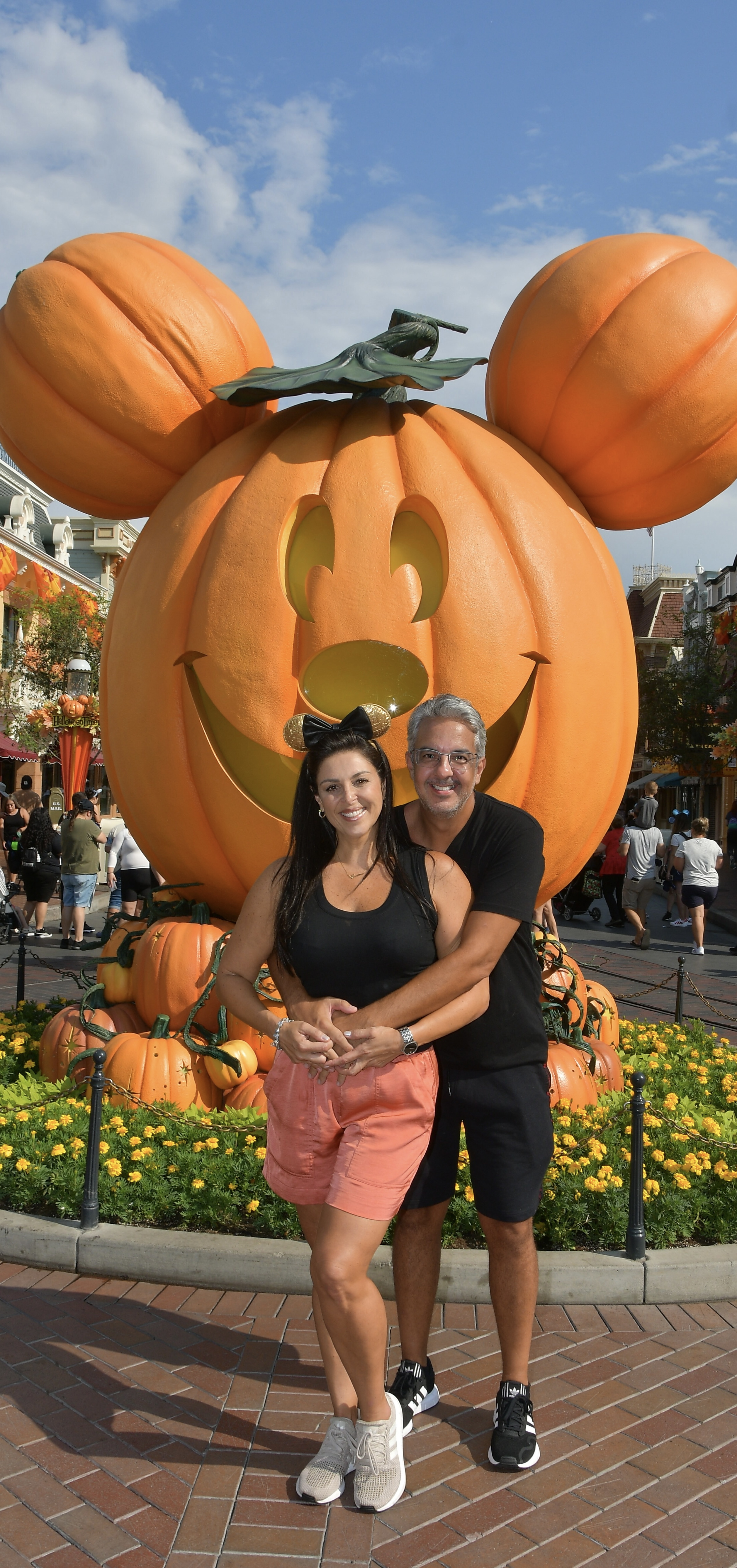 Carlos e Cristina Rodrigues na Disney